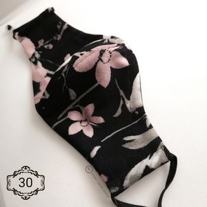 Reversible face MASK 2 layers  + pocket filter